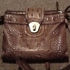 Brahmin beige Crossbody bag